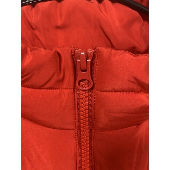 Forever 21 Men Pony Puffer Vest Red And Black Men's L Retro 80s Stranger Things - Picture 8 of 11